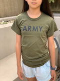 Backbone Boys Girls Kids Teens Army Style Camo T-Shirt Tee