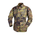 BACKBONE Mens Battle Dress Uniform BDU Shirt Camouflage Tactical Top Shirt Jacket