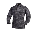 BACKBONE Mens Battle Dress Uniform BDU Shirt Camouflage Tactical Top Shirt Jacket