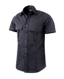 Mens Battle Security Police Uniform Short Sleeve Shirt - Size S - XXL