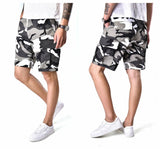 BACKBONE Mens Casual Cargo Shorts Army Military BDU Shorts with Zip Fly - Camo Colors