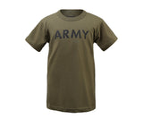 Backbone Boys Girls Kids Teens Army Style Camo T-Shirt Tee
