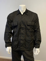 BACKBONE Mens Battle Dress Uniform BDU Shirt Camouflage Tactical Top Shirt Jacket