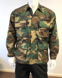 BACKBONE Mens Battle Dress Uniform BDU Shirt Camouflage Tactical Top Shirt Jacket