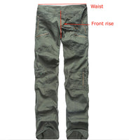 Womens Ladies Comfort Casual Cargo Pants Outdoor Camping Trekking pants - LOW RISE