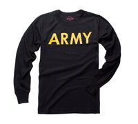 Mens Army Style Long Sleeve Gym Training Camouflage T-Shirt Tee