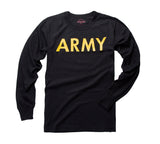 Mens Army Style Long Sleeve Gym Training Camouflage T-Shirt Tee