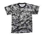 Mens Army Style Short Sleeve Gym Training Camouflage T-Shirt Tee