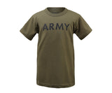 Backbone Boys Girls Kids Teens Army Style Camo T-Shirt Tee