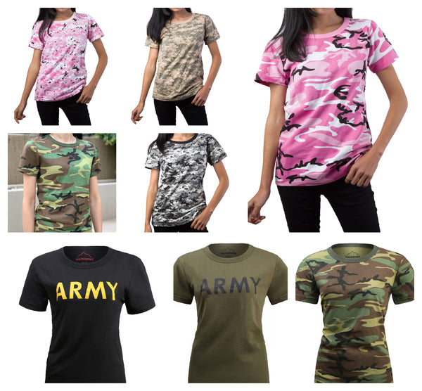 army print t shirt for girls