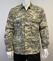 BACKBONE Mens Battle Dress Uniform BDU Shirt Camouflage Tactical Top Shirt Jacket