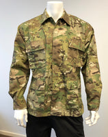 BACKBONE Mens Battle Dress Uniform BDU Shirt Camouflage Tactical Top Shirt Jacket