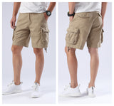 Mens Army Military Paratrooper Shorts Outdoor Work Camping Fishing Casual Cargo Shorts